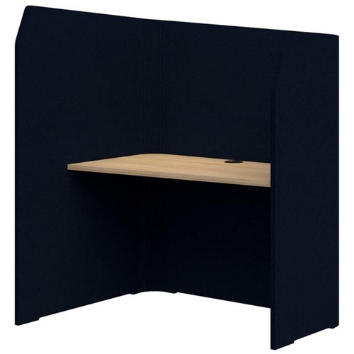 Sonic Focus Pod 1500/1300x1200x1000/625mm Dark Blue/Classic Oak