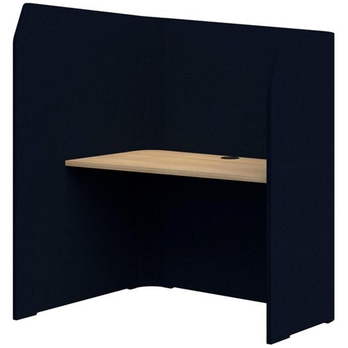 Sonic Focus Pod 1500/1300x1200x1000/625mm Black/Classic Oak