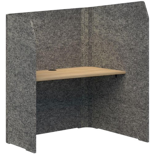 Sonic Focus Pod 1500/1300x1200x1000/625mm Marble/Classic Oak