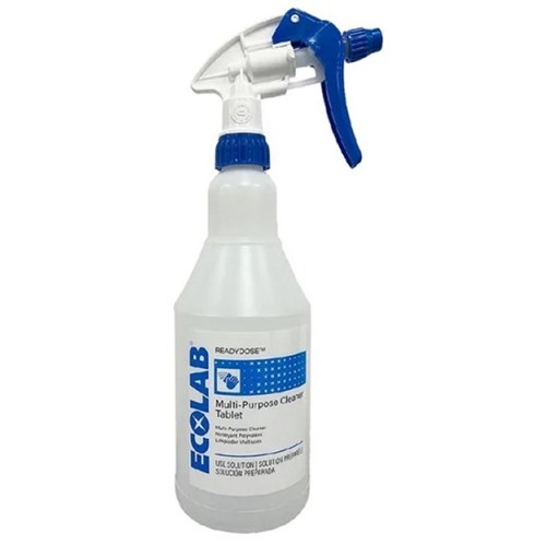 Ecolab ReadyDose Multipurpose Empty Trigger Spray Bottle Only 750ml