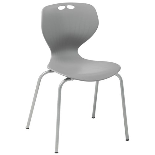 Eden Omni 4 Leg Polypropylene Chair Grey