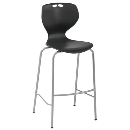 Eden Bar Stool Omni 750mm Polypropylene Black