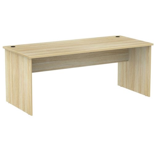 Cubit Slab End Desk 1800x800mm Atlantic Oak