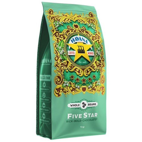 Havana Five Star Coffee Beans 200g
