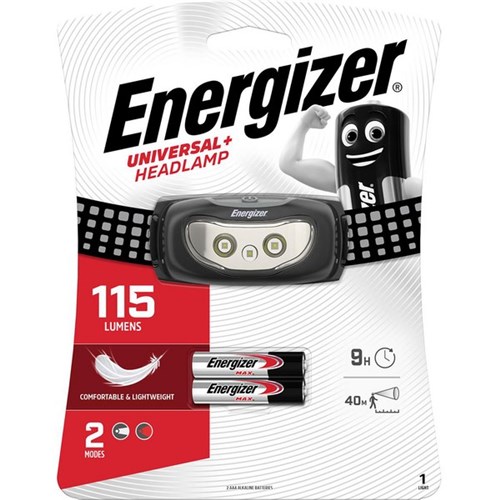 Energizer Universal Plus Headlamp 115 Lumens
