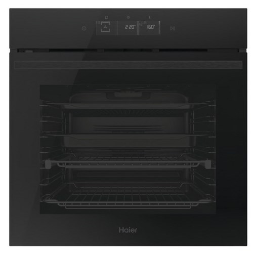 Haier 60cm Built In 14 Function Pyrolytic Wall Oven Black