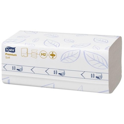 Tork H2 Premium Xpress Soft Hand Towel 2 Ply 100889, Carton of 12 Packs