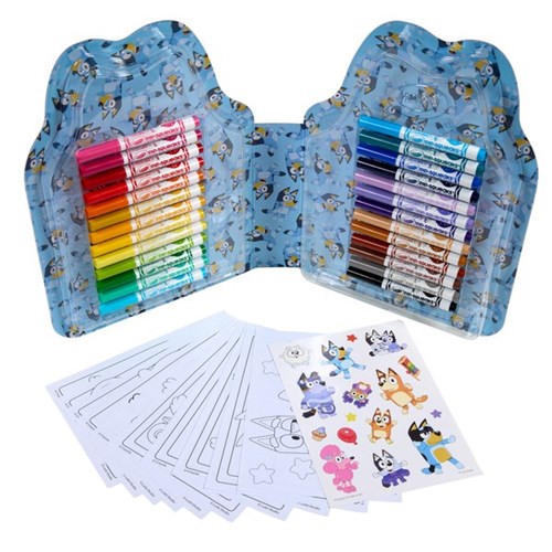 Crayola Colour & Sticker Bluey Kit