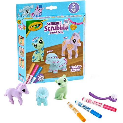 Crayola Scribble Scrubbies Pastel Pets