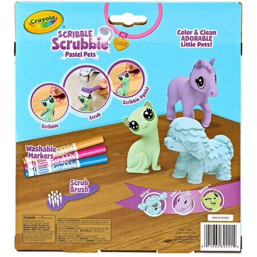 Crayola Scribble Scrubbies Pastel Pets