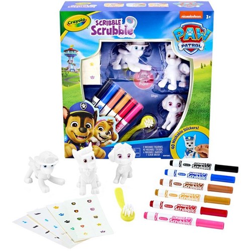 Crayola Scribble Scrubbie Paw Patrol Deluxe Combo Set