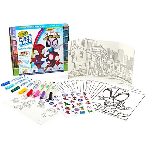 Crayola Colour Wonder Spidey & Friends Colouring Activity Kit
