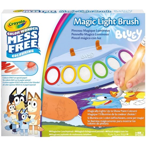 Crayola Colour Wonder Bluey Magic Light Brush