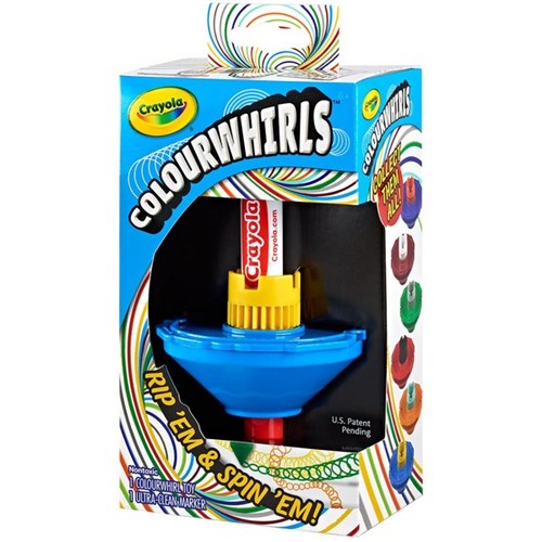 Crayola Colourwhirls Spin Art Toy Assorted Colours