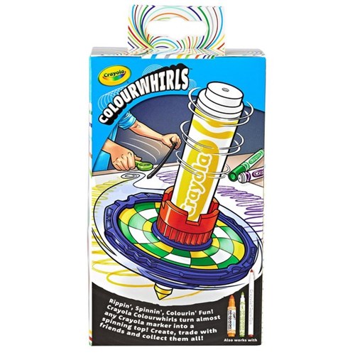 Crayola Colourwhirls Spin Art Toy Assorted Colours