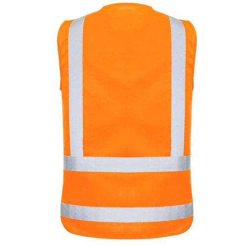 NRC Syzmik TTMC-W23 Mens Zip Vest Orange
