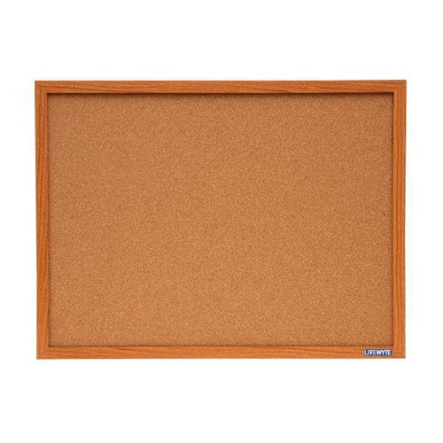 Litewyte Cork Board Pine Frame 450x600mm