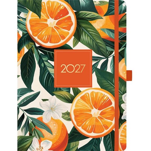 DIARY COLLINS A51 DAY PER PAGE FRUITS ASSORTED 2027
