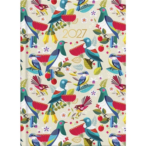 DIARY COLLINS A53 WEEK TO VIEW NZ ARTIST ASSORTED 2027