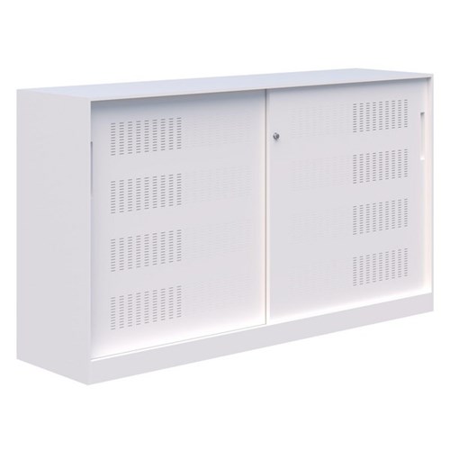 Fortis Lockable Cabinet 1200x1800mm White