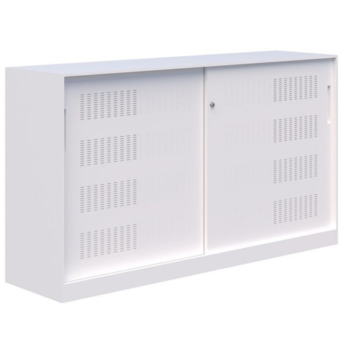 Fortis Lockable Cabinet 1020x1800mm White