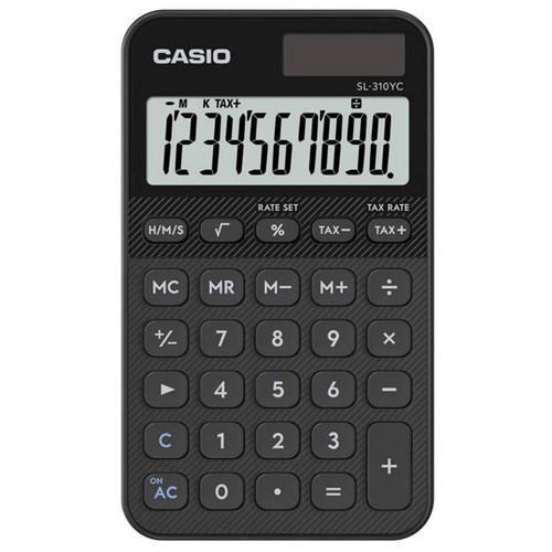 Casio SL310 Handheld Calculator Black