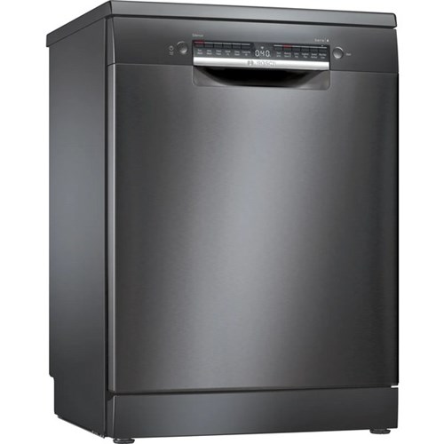 Bosch 14 Place Setting Smart Freestanding Dishwasher 60cm Black Inox