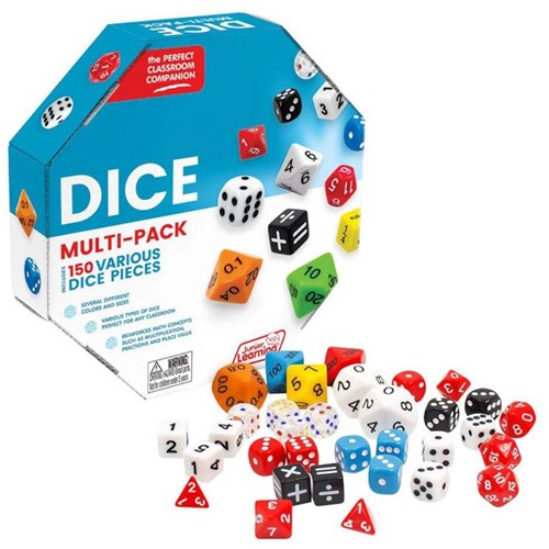 Junior Learning Multi Dice, Pack of 150