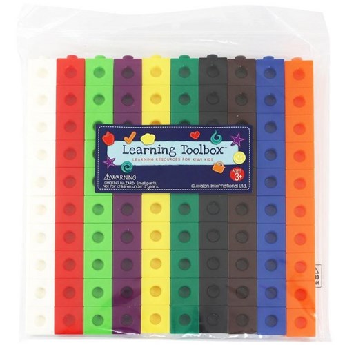 Learning Toolbox Connecting Cubes 20mm, Pack of 100 