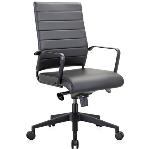 Classic Boardroom Meeting Swivel Chair Black