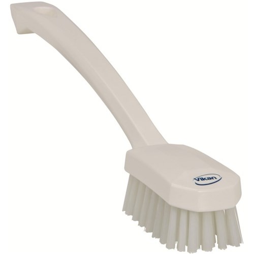 Vikan Utility Medium Bristle Brush 260mm White
