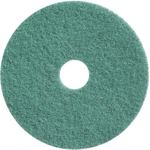 Twister Diamond Floor Pads 16 Inch Green, Pack of 2