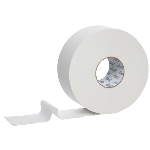 Scott Toilet Tissue Jumbo Roll 5750 2 Ply, Carton of 12
