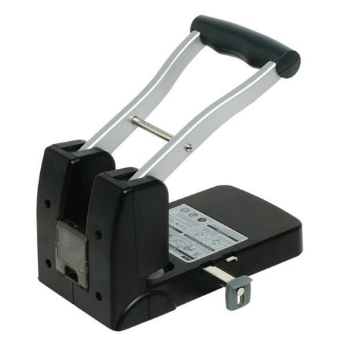 Rexel P1000 2 Hole Power Punch 100 Sheet Black