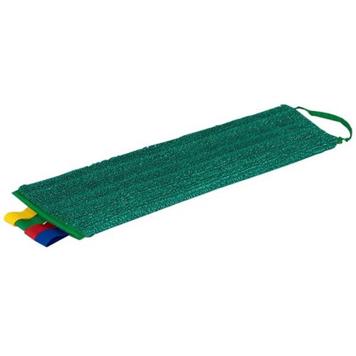 GreenSpeed Microfibre Twist Mop Pad Green 450mm