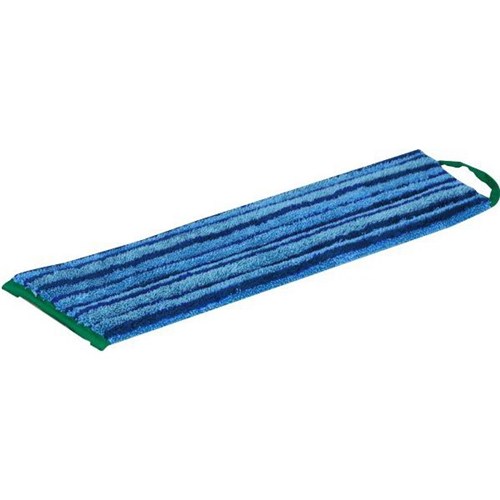 GreenSpeed Microfibre Scrub Mop Pad Blue 450mm