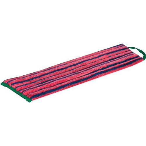 GreenSpeed Microfibre Scrub Mop Pad Red 450mm