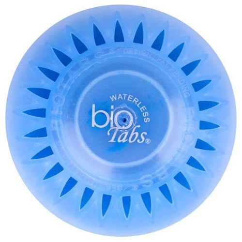 Bio Tabs Urinal Drain Maintainer & Deodoriser Dome Blue 60g