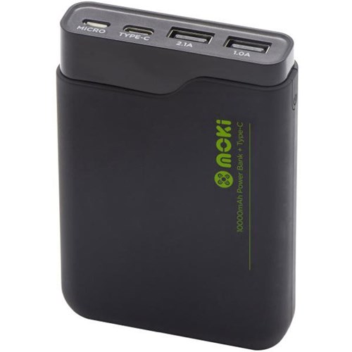 Moki Power Bank Plus 10000mAh Type C + USB