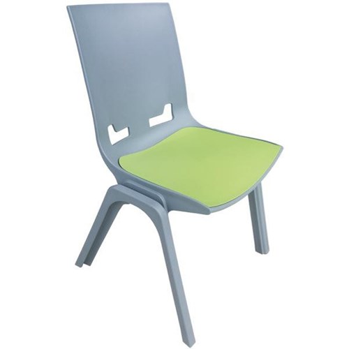 Hitch Stackable Chair Charcoal/Olive