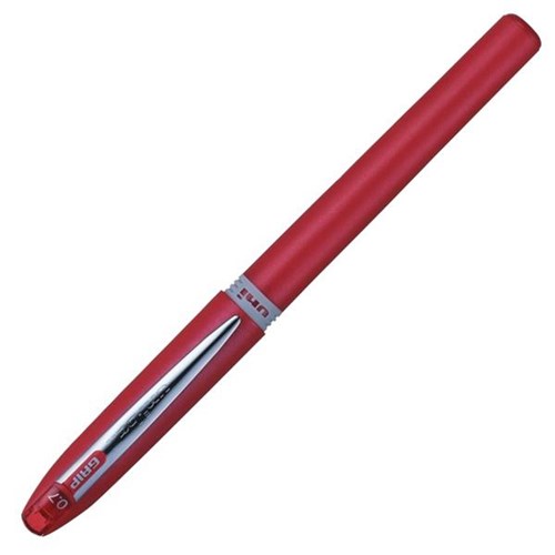 uni-ball Grip UB-247 Red Rollerball Pen 0.7mm Fine Tip