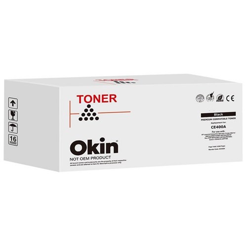Okin Laser Toner Cartridge Compatible HP CE400A & CE250A Black