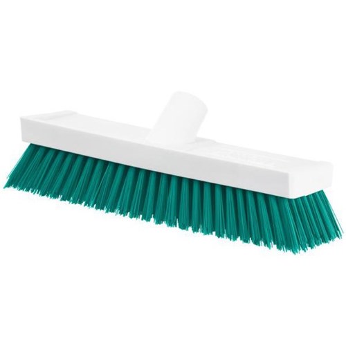 Browns Broom Head HG10 Floor Scrub Green 250x25mm