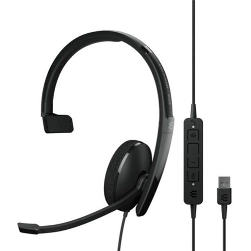 EPOS Adapt 130T USB II MS Wired Monaural Headset