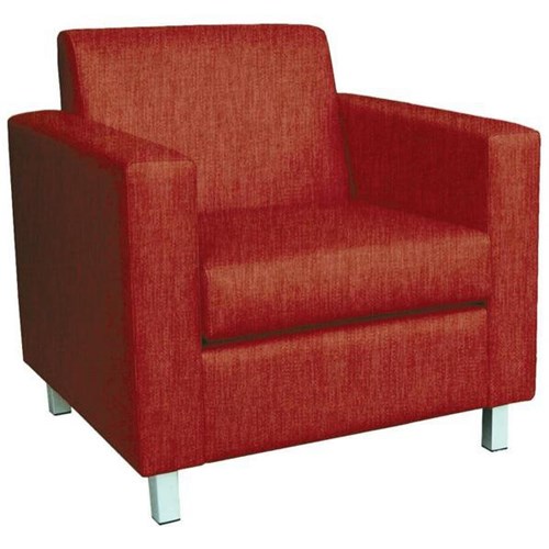 Cosmo Single Seater Sofa Keylargo Fabric/Paprika