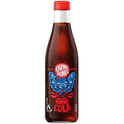 Karma Drinks Cola 300ml, Pack of 15