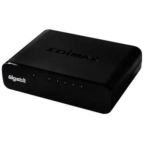 Edimax 5 Port Gigabit Desktop Switch with USB Cable