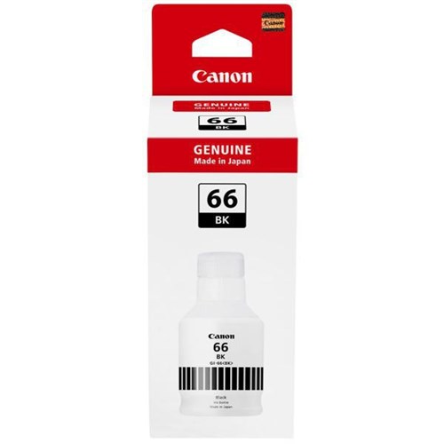Canon Maxify Megatank Black Inkjet Ink Refill Bottle GI66PGBK