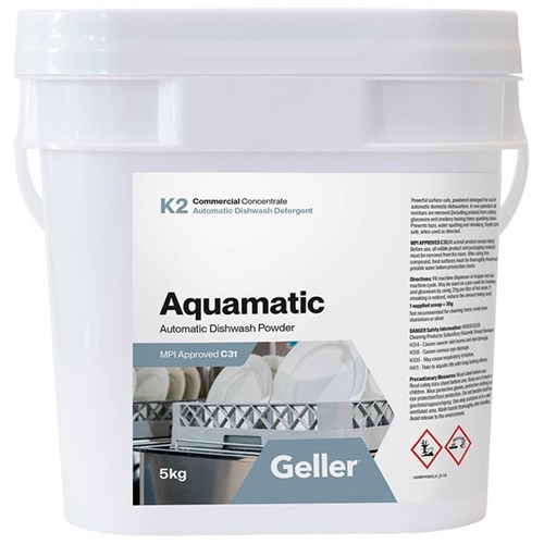 Geller Aquamatic Dishwasher Powder Concentrate 5kg