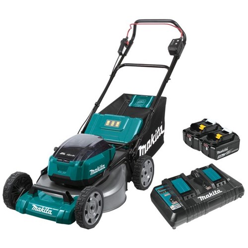 Makita LXT 36V Steel Deck Lawn Mower Kit 21 Inch